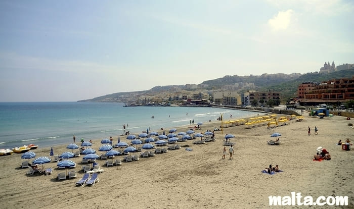 mellieha Bay - Sandy Beach North Malta