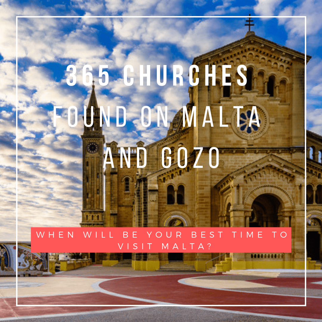 Over 300 Churches in Malta