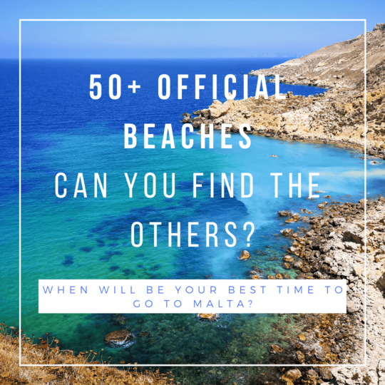 Over 50 Beaches in Malta & Gozo