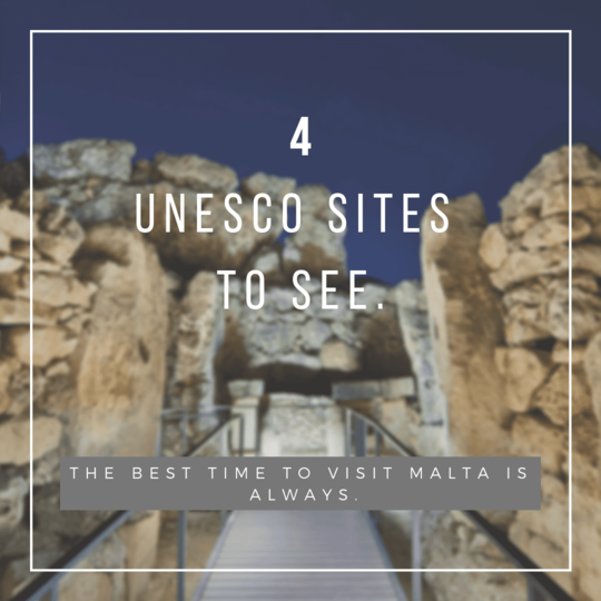 4 Unesco Archeological Sites